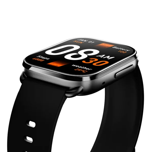 QCY Watch GS Bluetooth Call Smartwatch 2.02” Full Touch Screen Fitness Tracker for 100+ Sport Modes Health Monitor Smart Watch - Image 3