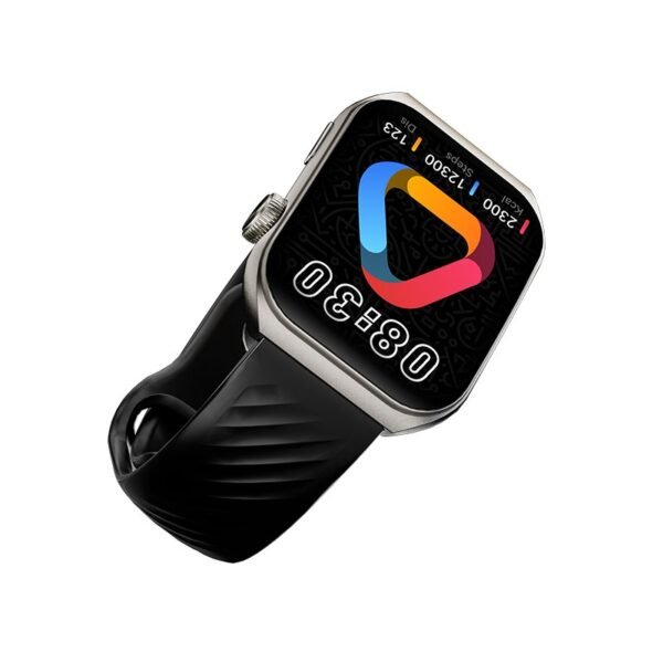 QCY Smart Sports Watch GS2 with 1.96 Large AMOLED Screen Display, 100 Plus Watch Faces & 4 Themes, BT Calling, 100 Plus Sports Mode - Image 2