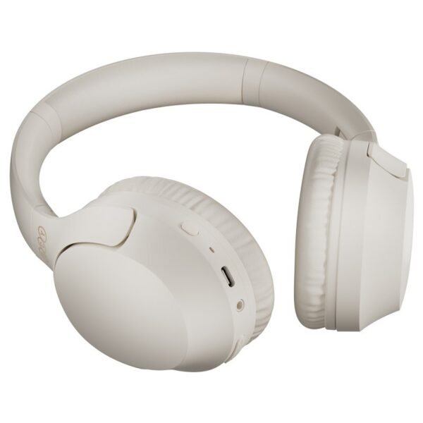 QCY H2 Pro Wireless Headphones BASS Mode HIFI 3D Stereo Headset 70H Playtime White - Image 3