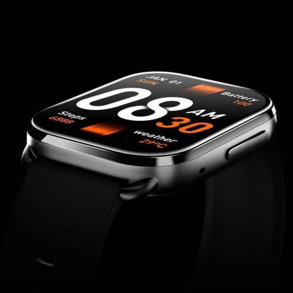 QCY Watch GS Bluetooth Call Smartwatch 2.02'' Full Touch Screen Fitness Tracker for 100+ Sport Modes Health Monitor Smart Watch - Image 10