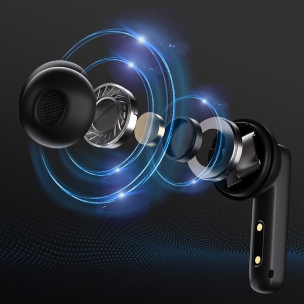 QCY T13 ANC Wireless Earbuds Black - Image 9