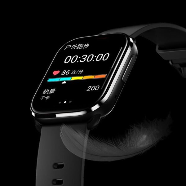 QCY Watch GS Bluetooth Call Smartwatch 2.02'' Full Touch Screen Fitness Tracker for 100+ Sport Modes Health Monitor Smart Watch - Image 8