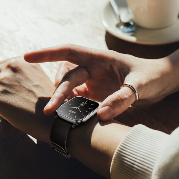 QCY Watch GS Bluetooth Call Smartwatch 2.02'' Full Touch Screen Fitness Tracker for 100+ Sport Modes Health Monitor Smart Watch - Image 7