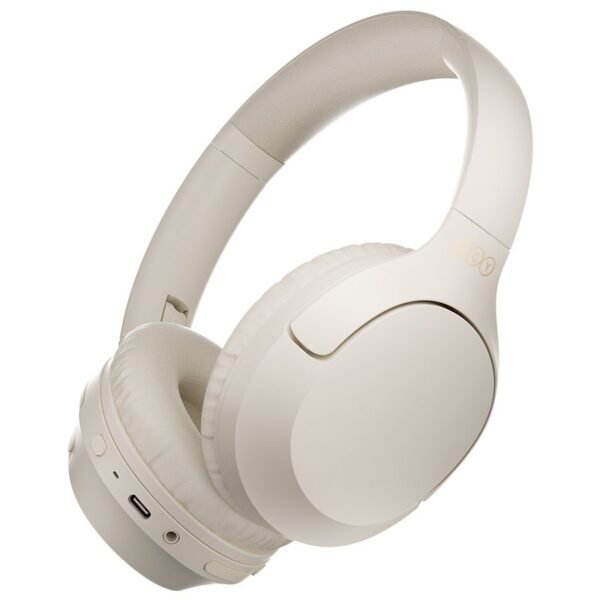 QCY H2 Pro Wireless Headphones BASS Mode HIFI 3D Stereo Headset 70H Playtime White - Image 7