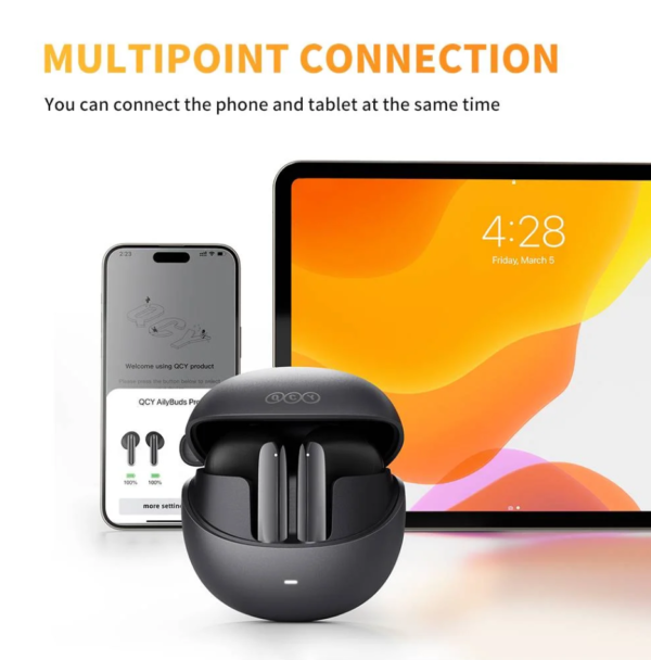 QCY HT10 AilyBuds Pro ANC Wireless Earbuds - Image 3