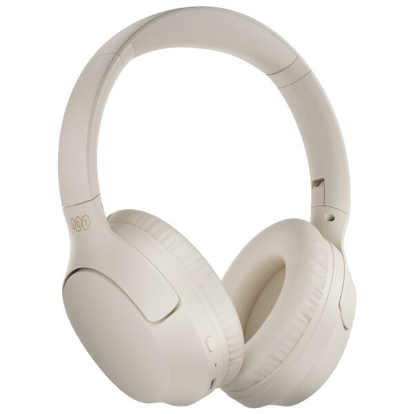 QCY H2 Pro Wireless Headphones BASS Mode HIFI 3D Stereo Headset 70H Playtime White