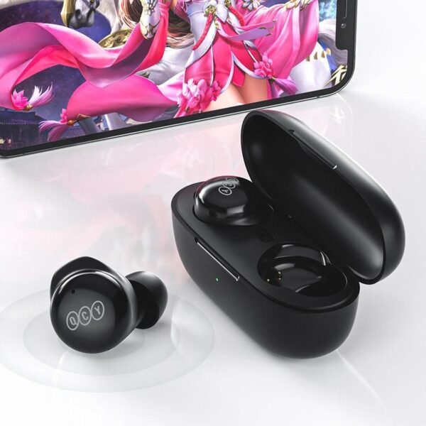 QCY T17 Bluetooth 5.1 Touch Control Low Latency Wireless Earbuds - Image 8