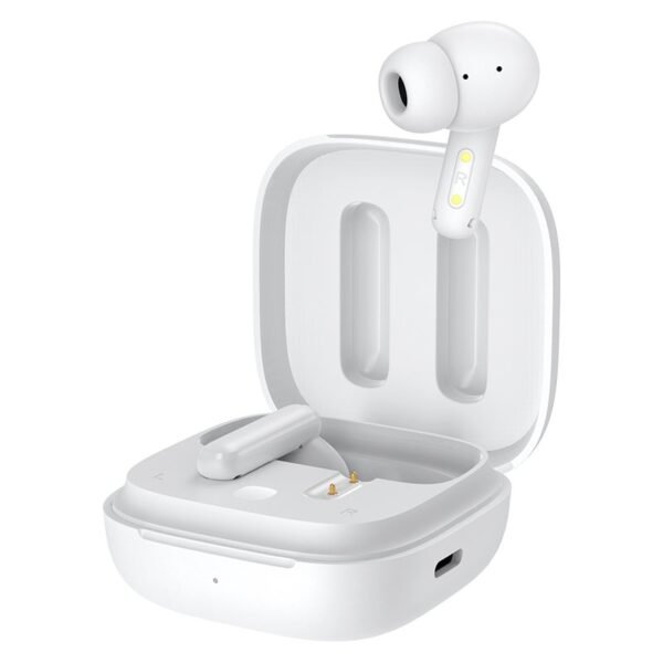 QCY T13 ANC Wireless Earbuds White - Image 3