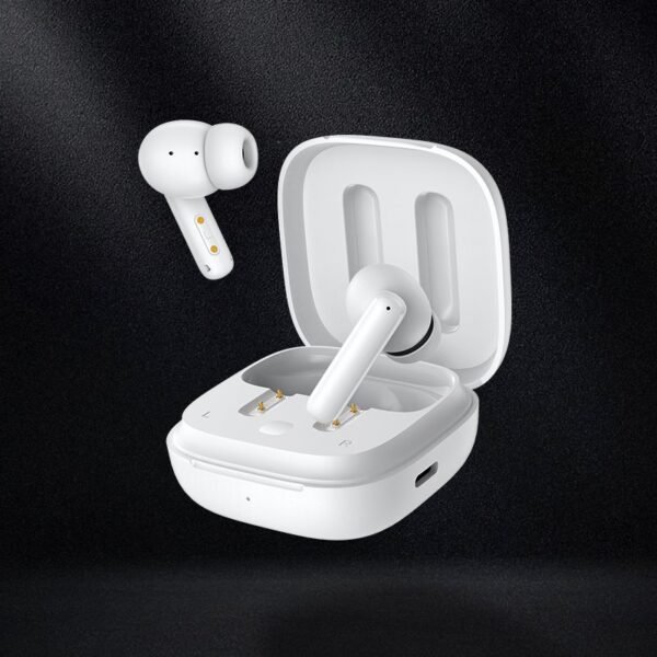 QCY T13 ANC Wireless Earbuds White - Image 9