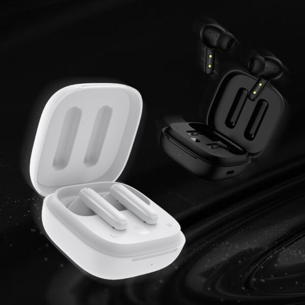 QCY T13 ANC Wireless Earbuds White - Image 6