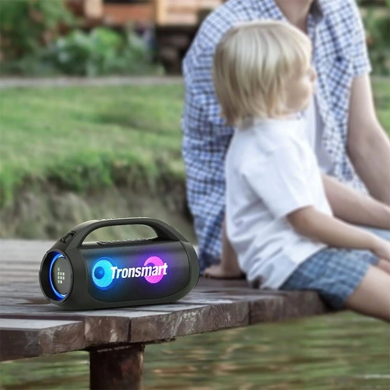 Tronsmart Bang SE Portable Bluetooth Speaker, 40W Wireless Stereo Sound, IPX6 Waterproof Loud Bluetooth Speaker with Subwoofer, Bluetooth 5.3, 24H Playtime, 3 led Light Modes for Outdoor/Home/Party - Image 4